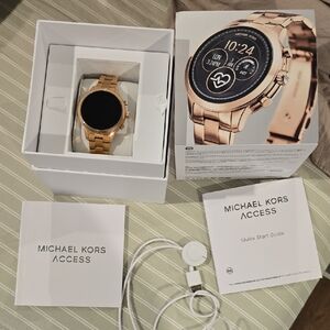 Michael Kors Rose Gold Smartwatch